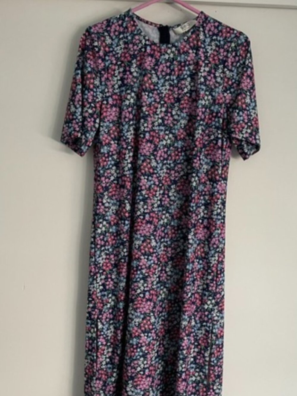 Sea New York Floral Shift Dress Small Retro Pockets Feminine RARE Flowers $495 - Picture 5 of 15